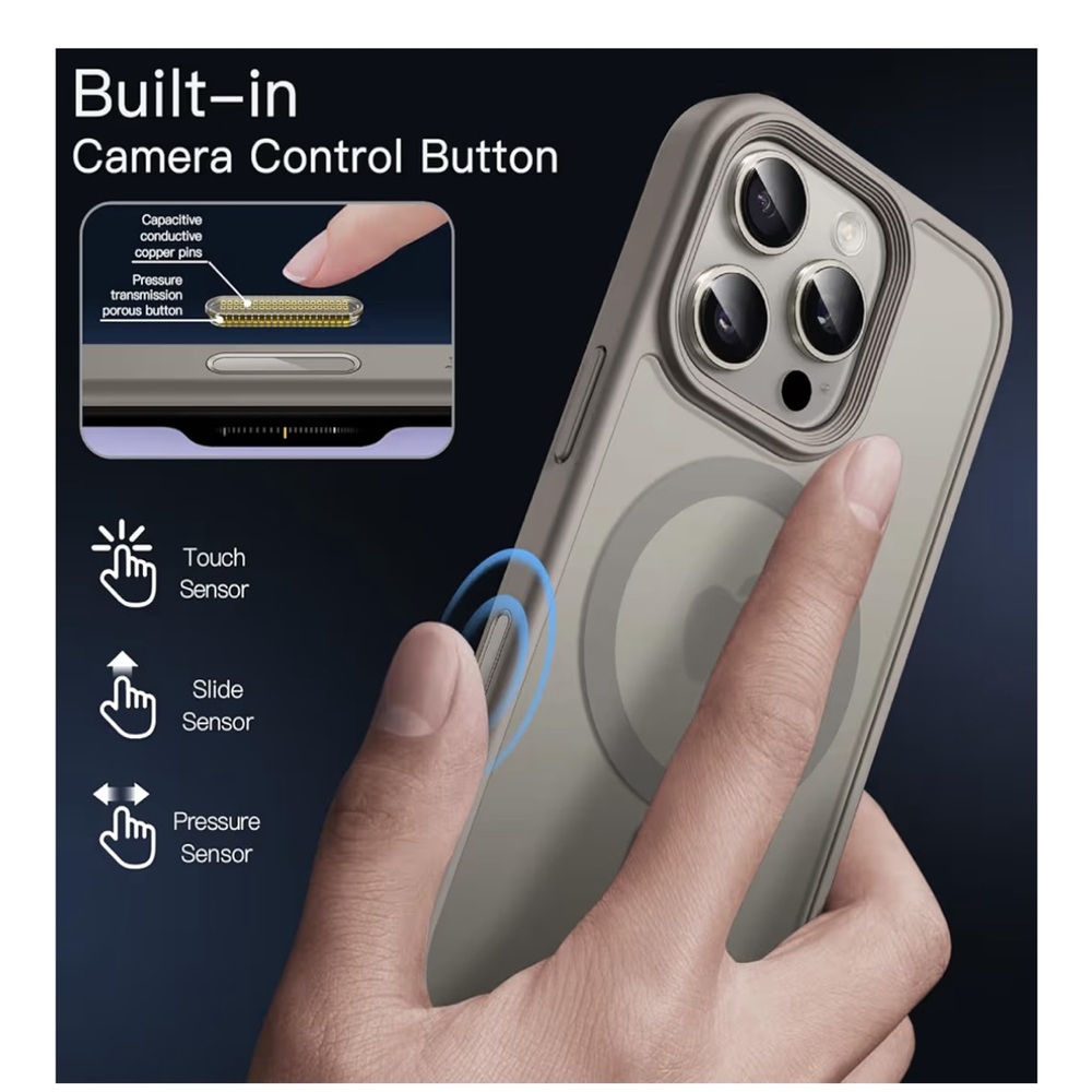 Apple iPhone Case with MagSafe in Grey - Picture 6 of 8
